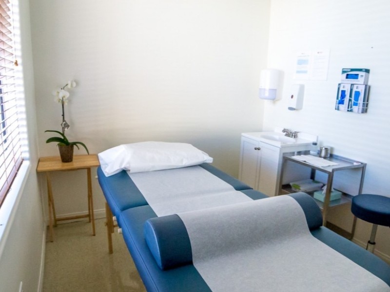 Modern treatment room at Wongu Health Center